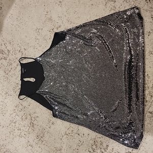Torrid flowy shimmery fun tank top Sz 3x